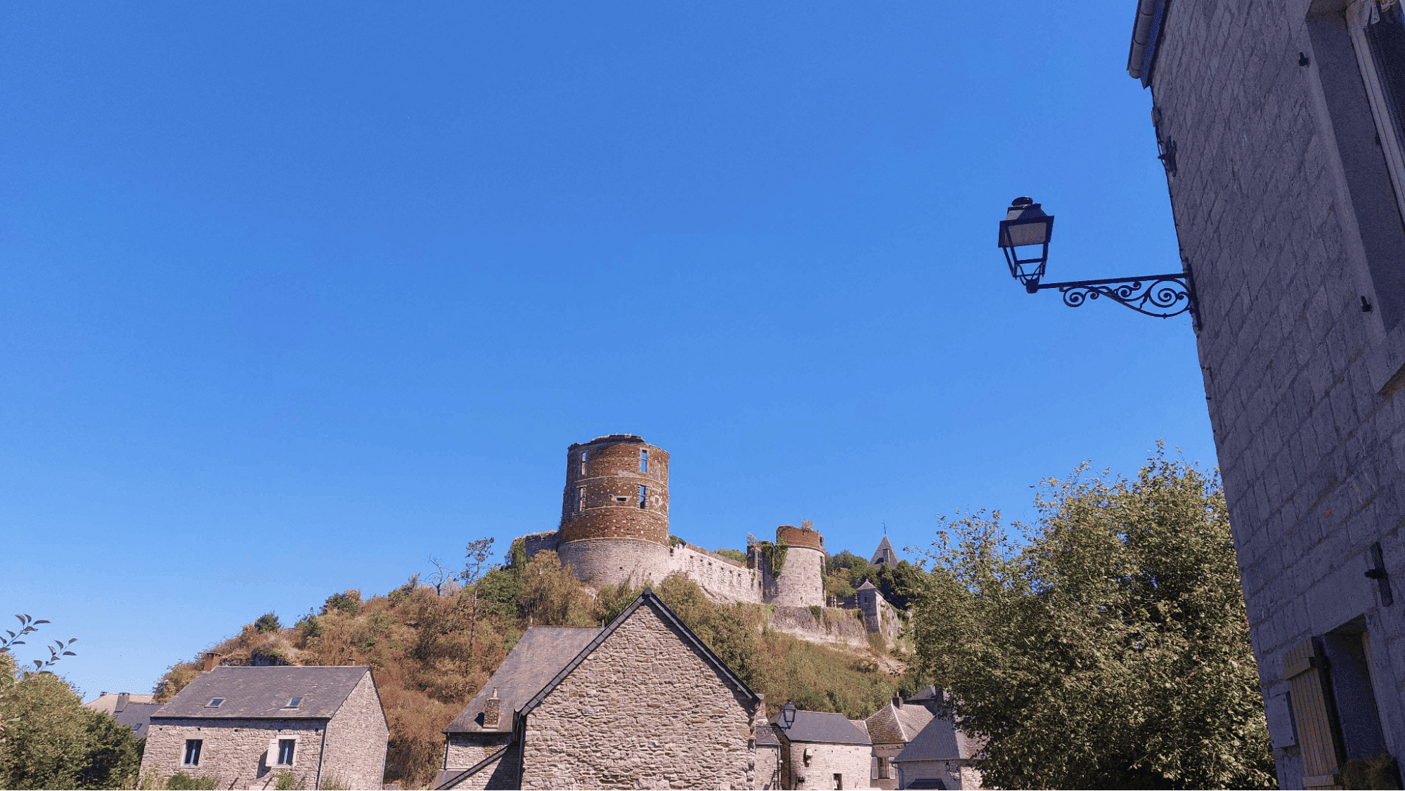 Château à proximité du blockhaus