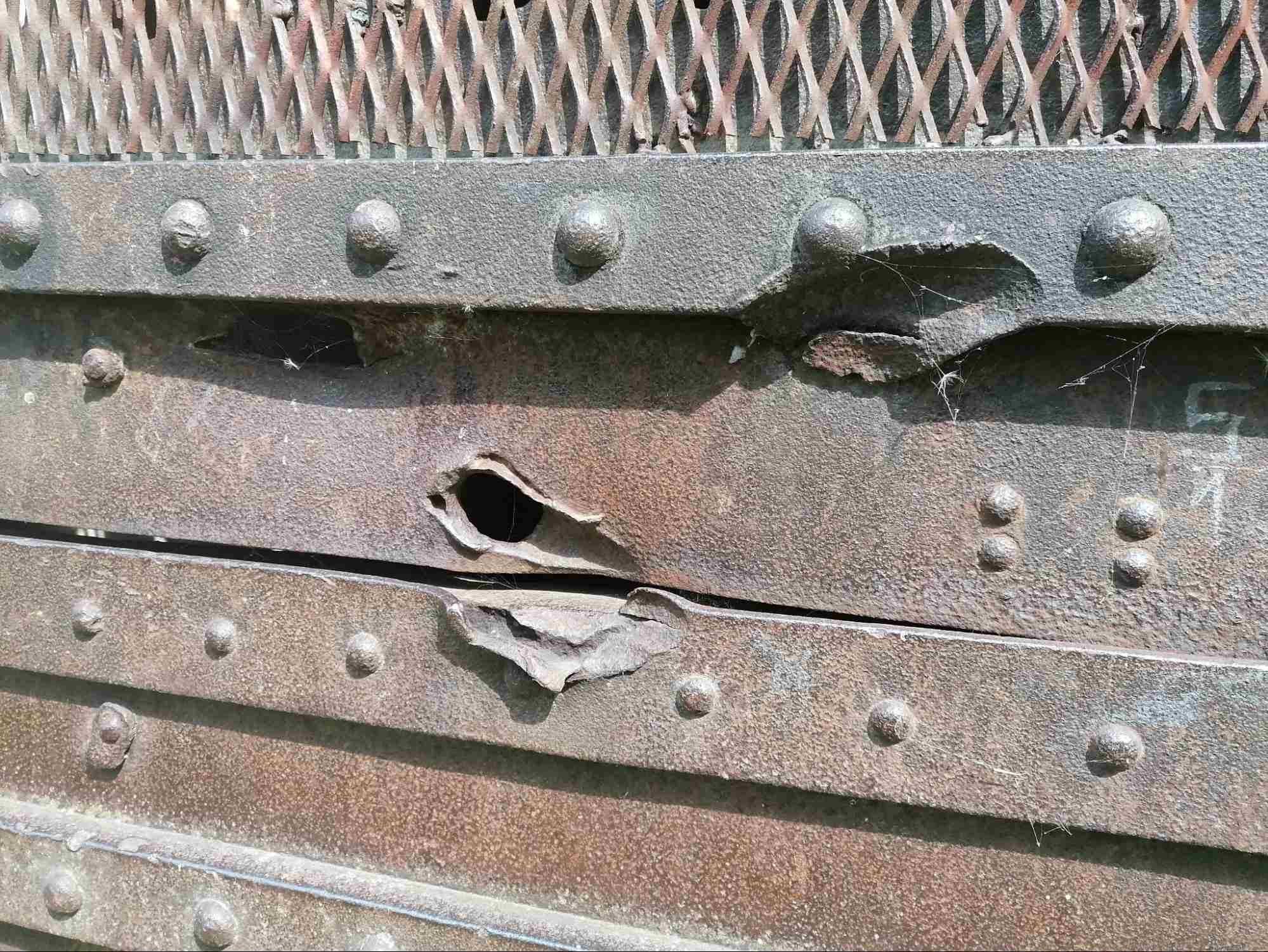 La porte du blockhaus